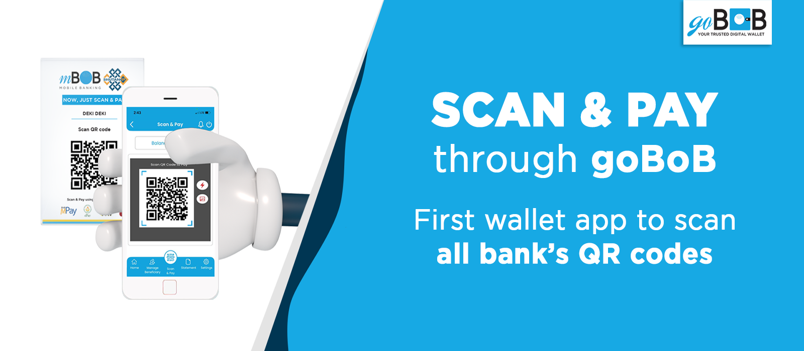 Scan & pay banner